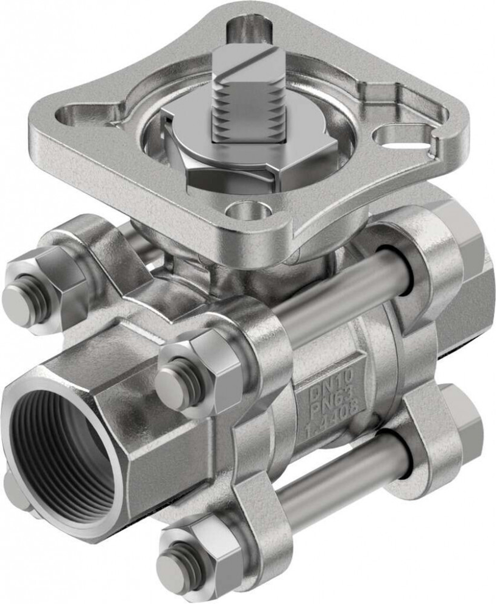 VZBE-3/8-WA-63-T-2-F0304-V15V15 Шаровой кран