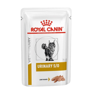 Пауч для кошек, Royal Canin Urinary S/O Feline With Chicken Gravy, при мочекаменной болезни