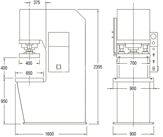 Пресс гидравлический RHTC PPCM-150