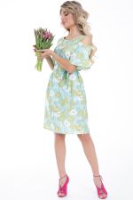 Платье Летнее настроение (бирюза) Diolche (Акция)