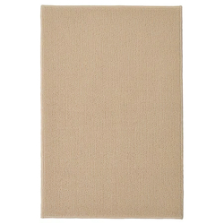 ФИНТСЕН FINTSEN Коврик для ванной 40x60 см, бежевый