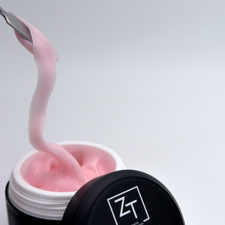 TZ Полигель с шиммером "Soft milk rose" (Нежная молочная роза) 30 гр.