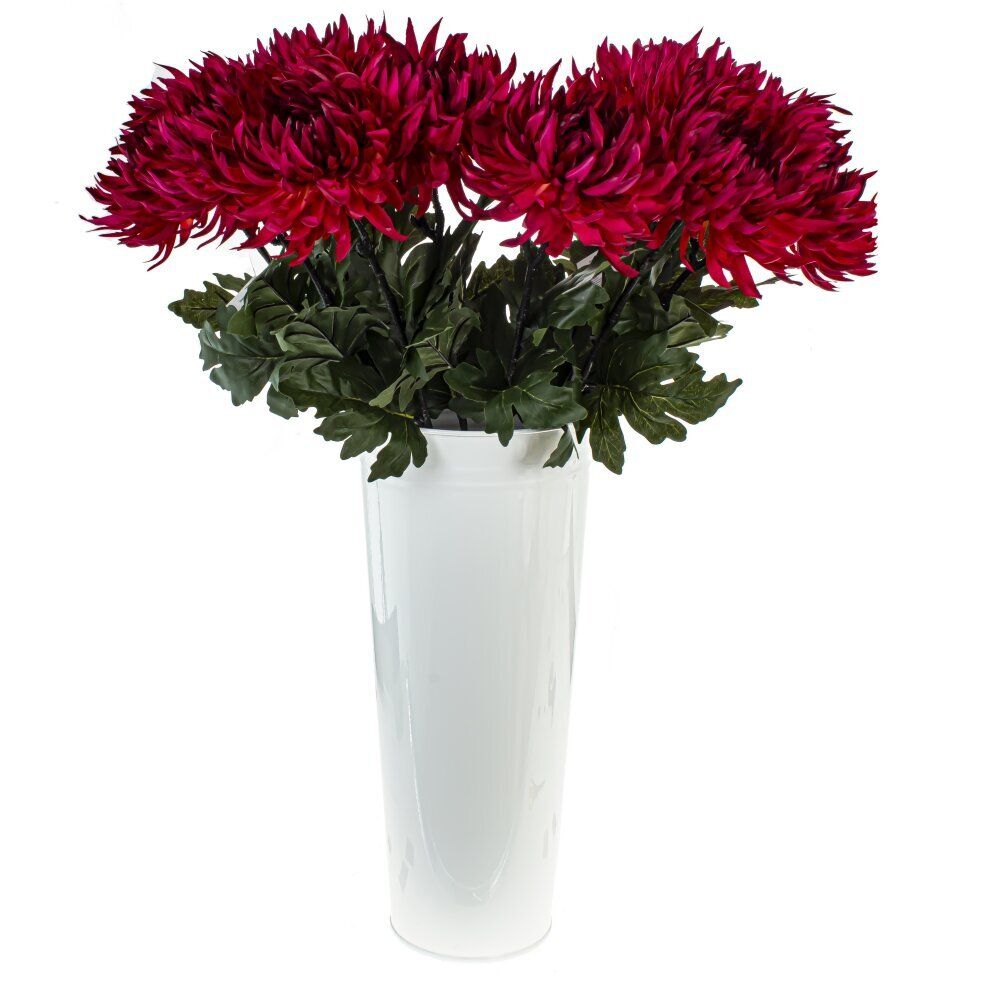 GAEM Цветок искусственный "Хризантема", L17 W17 H84 см