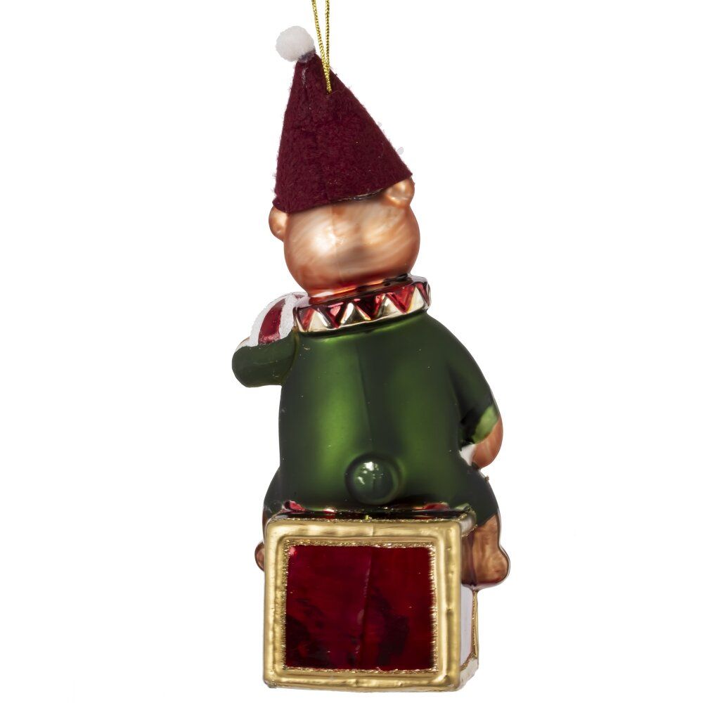 GAEM Украшение новогоднее "Медвежонок", L8 W6 H18,5 см