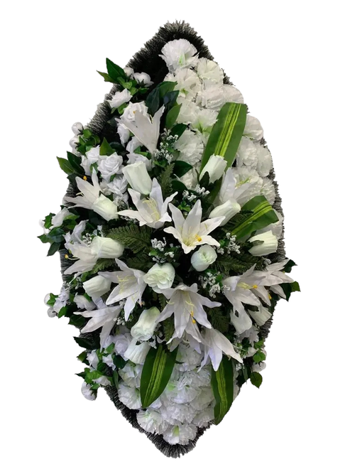 Похоронный венок «Элитный №04» (140 см)