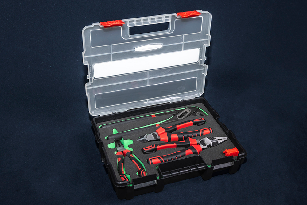 Набор шарнирно губцевого инструмента 4 предмета TBP-04