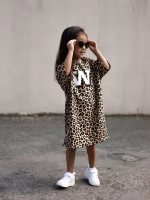 Платье детское трикотажное в садик