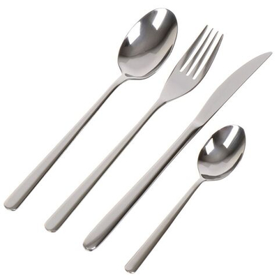Набор столовых приборов нерж сталь, 24 пр, Daniks, Element