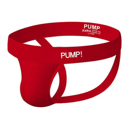 Мужские трусы джоки красные PUMP! PU009-8