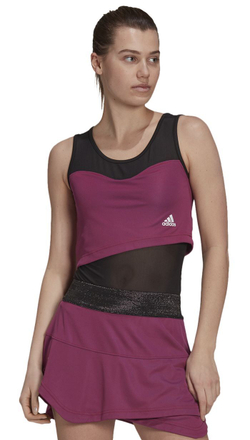 Женская теннисная футболка Adidas Bodysuit Primeblue W - Фиолетовый