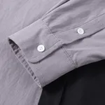 Сорочка Ymkashix Puff серая / черная