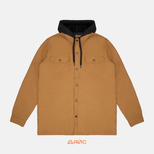 Куртка мужская Dickies Skateboarding Duck Shirt Jacket  артикул:TJSK5-brown - купить в магазине Дайс