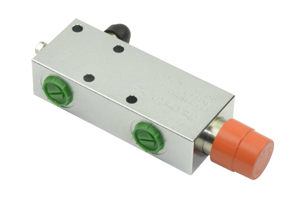 Клапан гидровлический (гидрозамок)фиксатор ковша телескопического погрузчика (МАНИТУ)