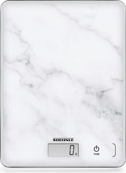 Кухонные весы Soehnle Page Compact 300, закалённое стекло, белые
