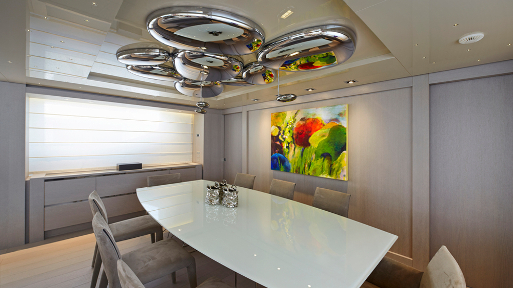 Потолочный дизайнерский светильник  Skydro by Artemide (5 плафонов)