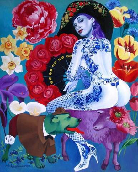 Донская-Хилько Вера (род. 1964) - эротическое искусство русской художницы