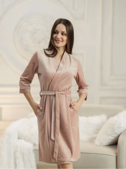 Халат домашний велюровый Подарок