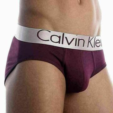 Мужские брифы фиолетовые хлопок Calvin Klein  brief Violet