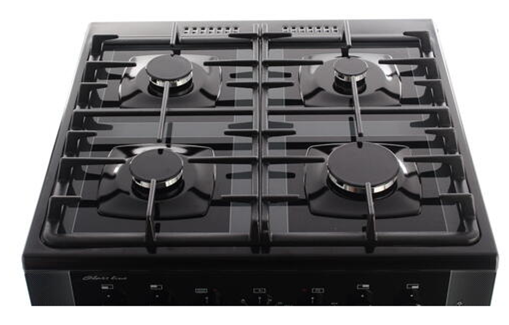 Плита газовая GEFEST ПГЭ 6502-02 0044 (черн.с раст рис)