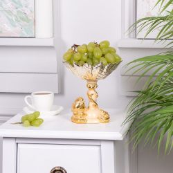 Фруктовница-конфетница Зарничка Свитти Айвори