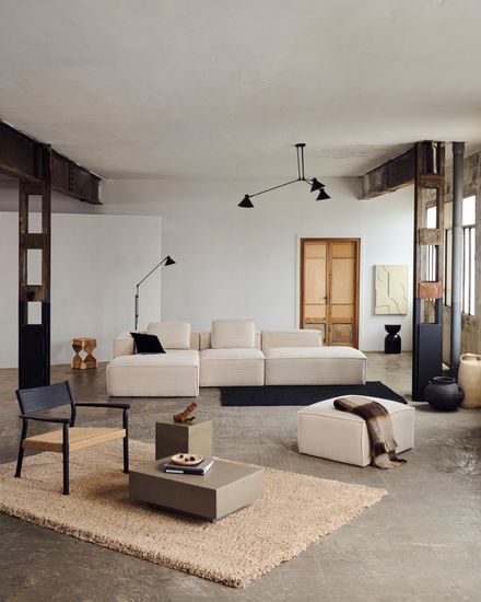 Yalia Кресло из массива дуба с черной отделкой и сиденьем из 100% веревки Испания La Forma