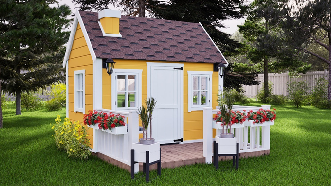 Детский игровой домик
