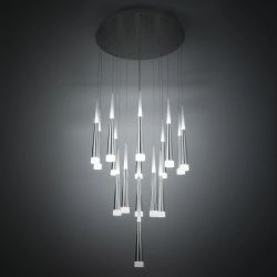 Citilux Вегас CL227160 LED Люстра каскадная Алюминий