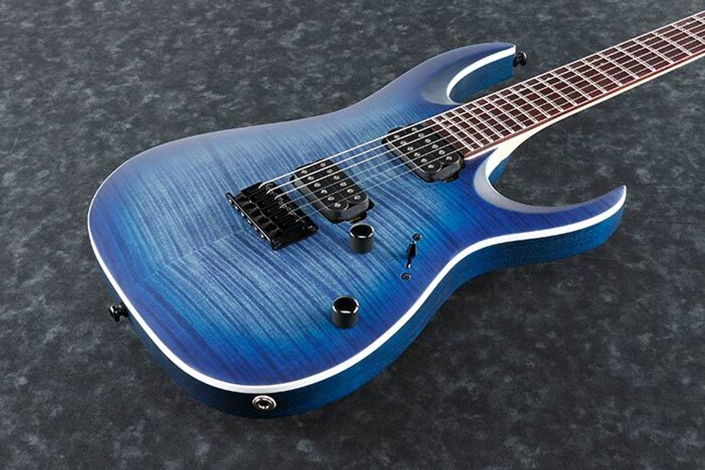 IBANEZ RGA42FM Blue Lagoon Burst Flat
