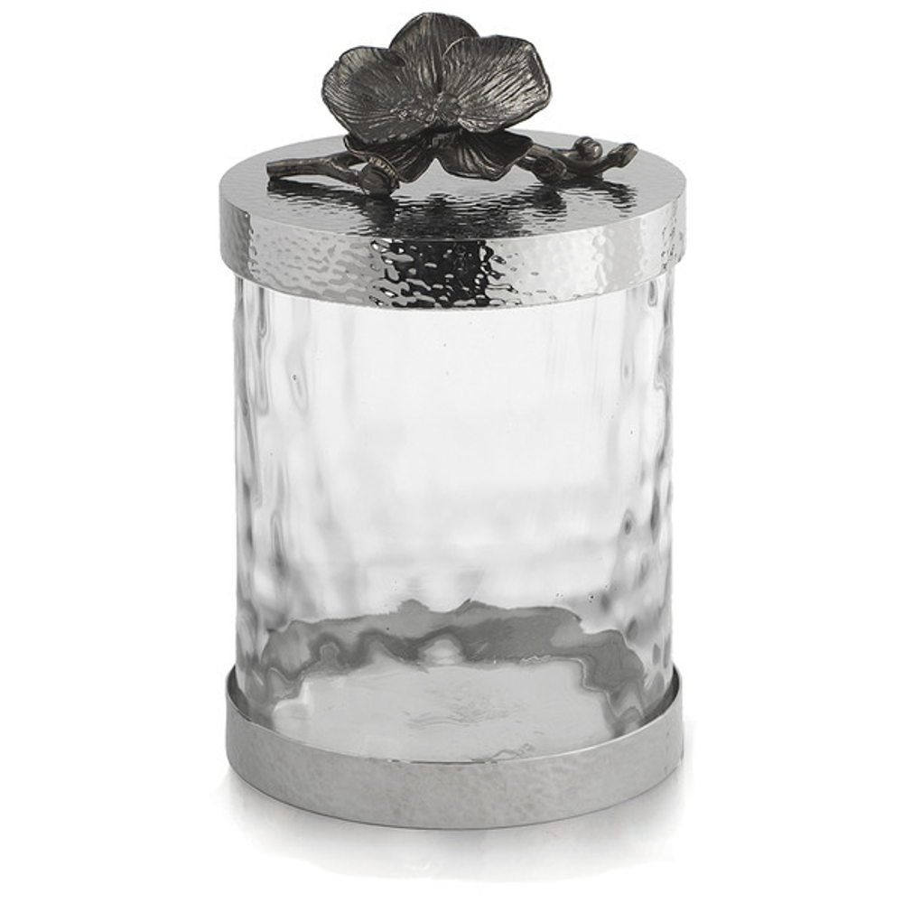 Банка для сыпучих продуктов малая 22см Michael Aram Черная орхидея