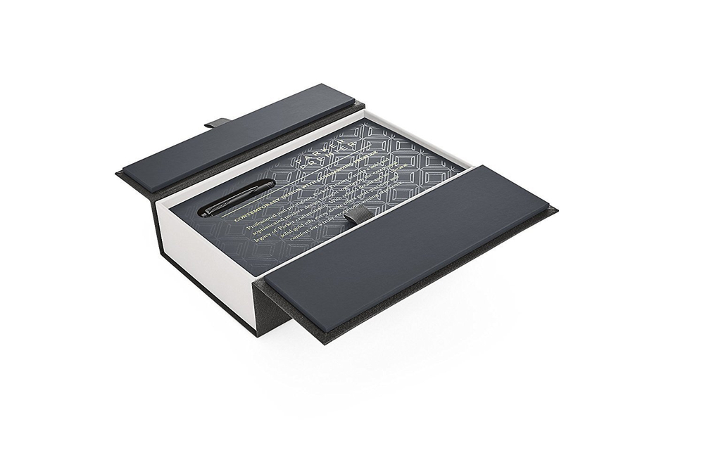 Ручка-роллер Parker Premier Monochrome Black стержень: Fblack