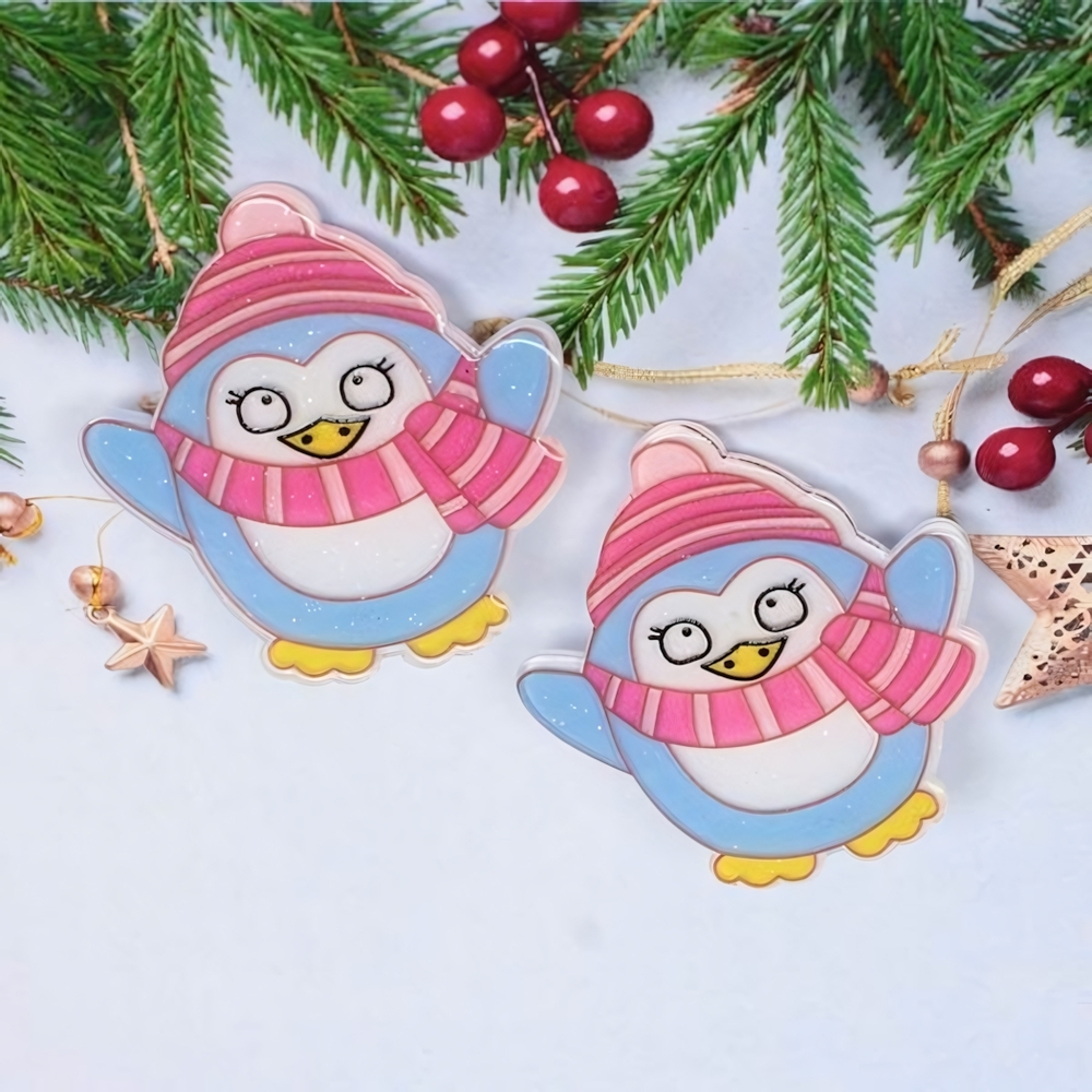 Зажимы для волос детские 2шт "БИСКВИТ" 564-119