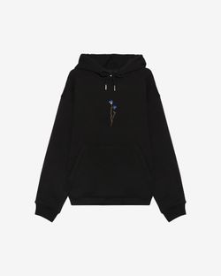 Худи Warm Василек Черный