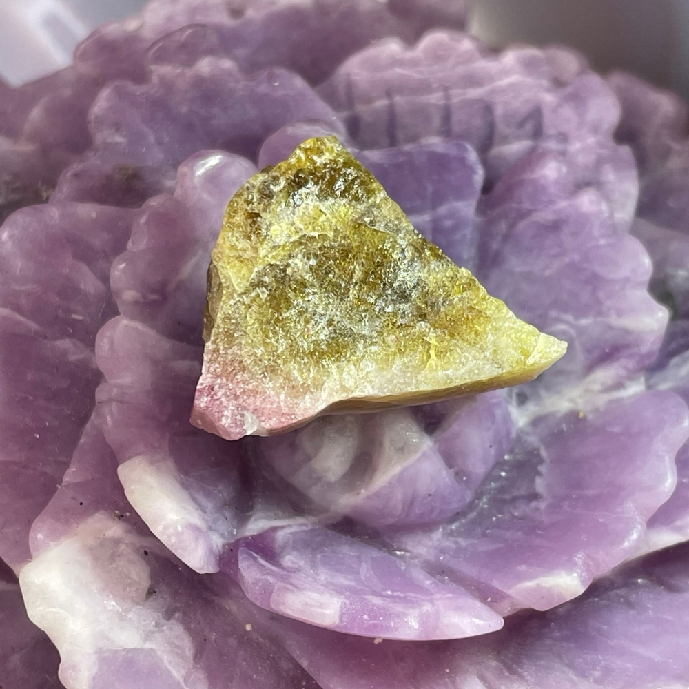 31345 *Турмалин Арбузный необработанный 24,5мм