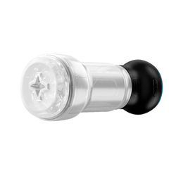 Набор Kiiroo: мастурбатор Feel Pocket Stroker Crystal + интерактивная насадка PowerBlow