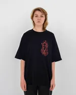 Футболка Омут!Кастом Нимб Черная