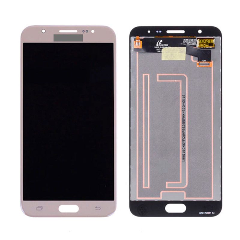 Дисплей для Samsung J7 Prime G610 в сборе с тачскрином Dual sim (золотой)