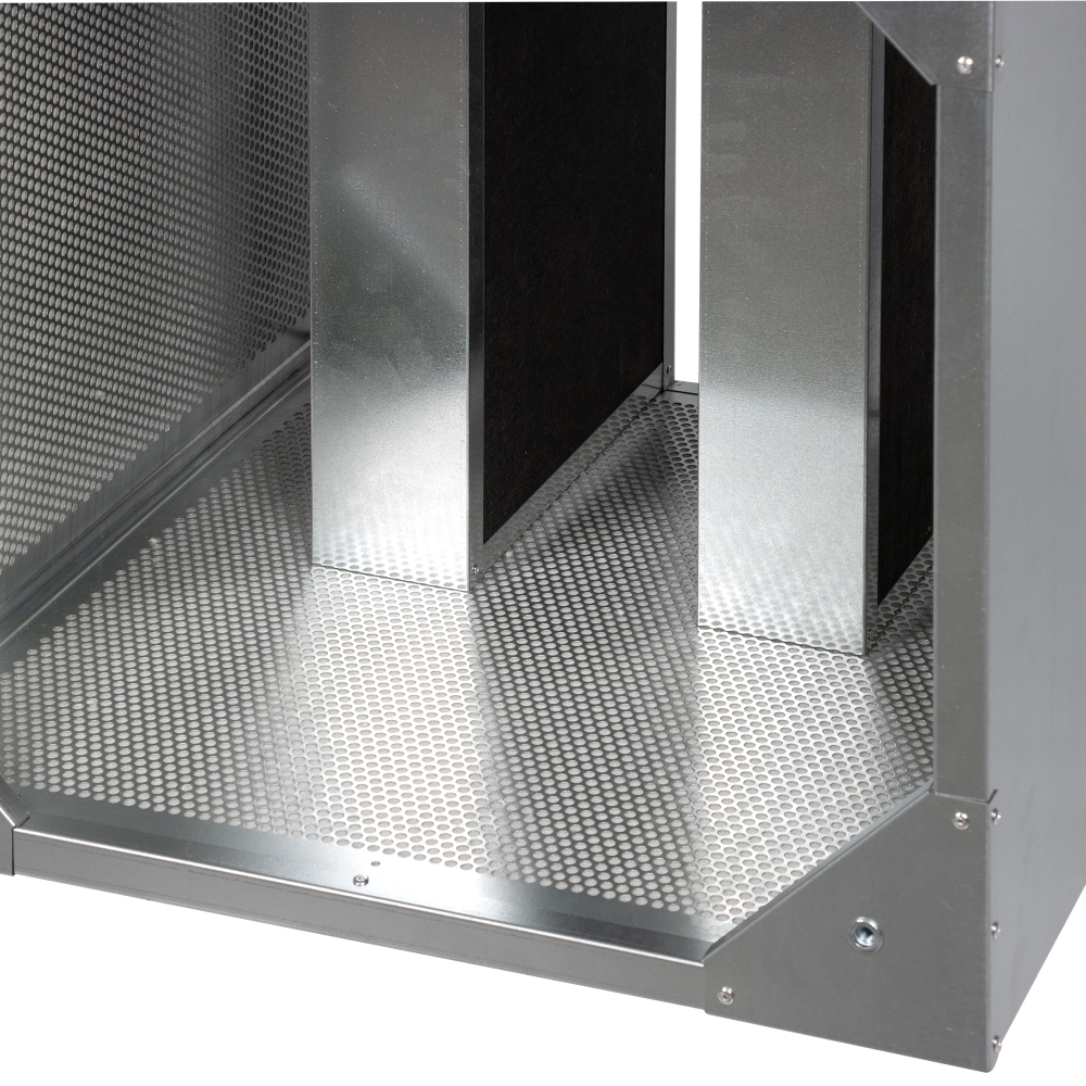 Крышный короб с шумоглушением SHUFT RCS 311 для вентилятора RMV