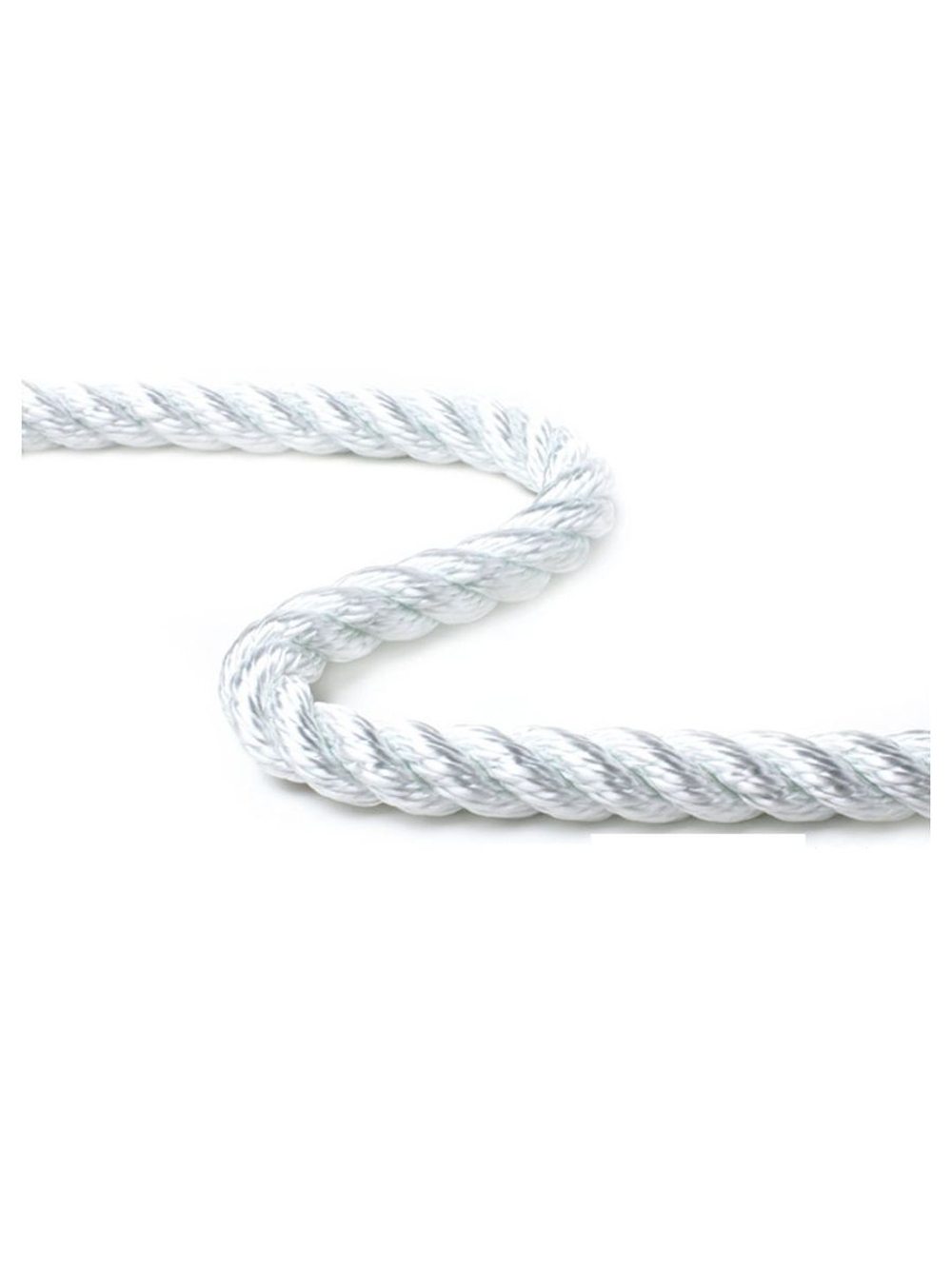 Канат крученый полиамидный ПАТ 11,0 мм, тест 2400 кг, 185 м