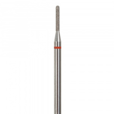 Фреза Алмазная Цилиндр с полусферой 12 мм, красная КМИЗ