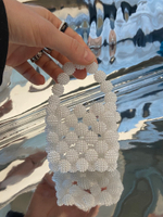 BYSASHAZEMLYA mini-bag in white