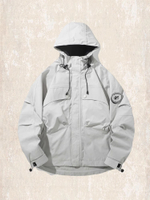 Мужская куртка в стиле американского ретро,сезон весна-осень, городская повседневная куртка для активного отдыха, свободный крой.