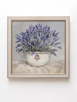 Картины на стену интерьерная на холсте 4 шт, 23*23 см