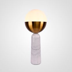 Настольная Лампа Marble Globe White By Imperiumloft