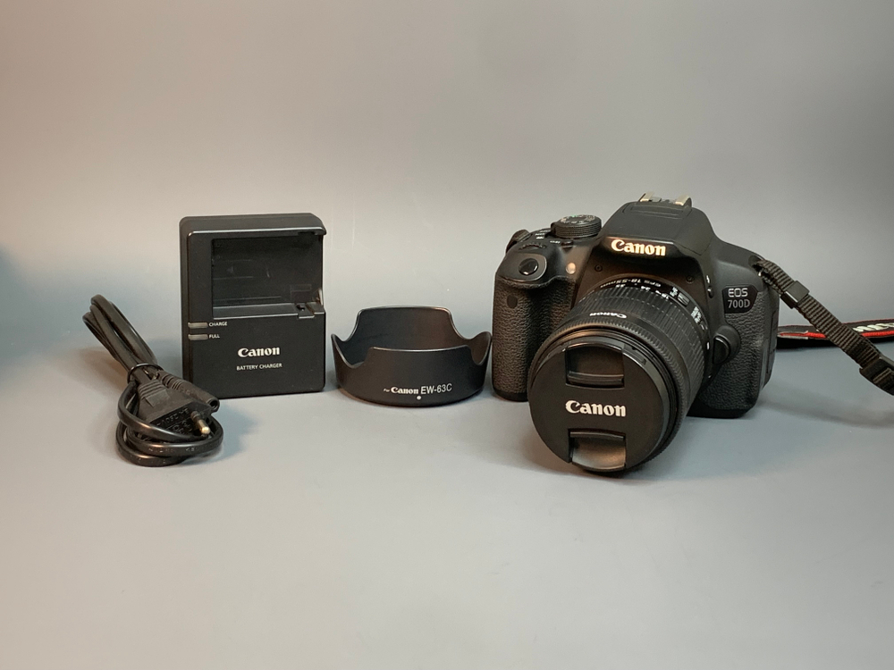 Canon 700D Kit 18-55mm IS STM 16.209 Кадров