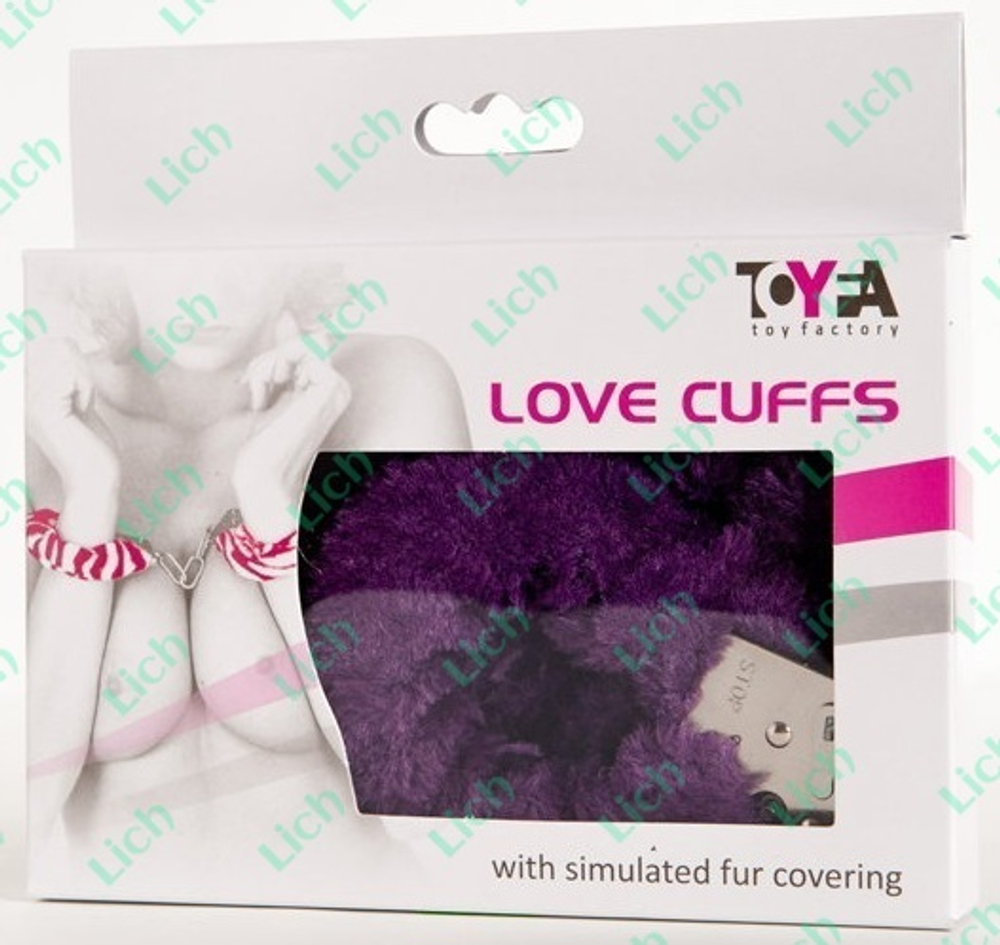 Фиолетовые наручники