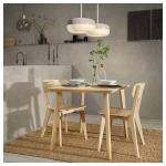 Стол - LISABO / LISABO IKEA/ ЛИСАБО ИКЕА, 88х78х74 см, светло-коричневый