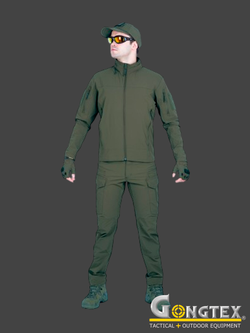 Костюм SoftShell Gongtex Outdoor Tactical Suit (без флиса). Олива