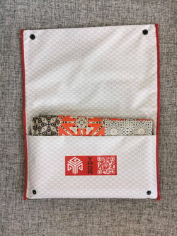 Скатерть "Породы собак на карте Мира"