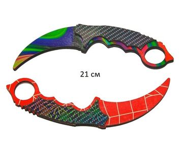Деревянный Нож Керамбит 21см