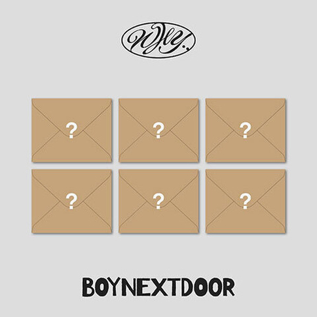 Альбом BOYNEXTDOOR - 1st EP [WHY..] (LETTER ver.)